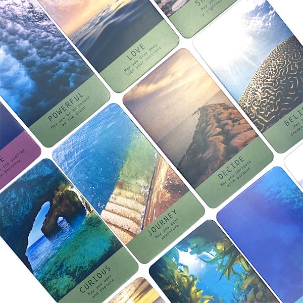 Sea Soul Journeys Oracle Card Tarot Prophecy -ennustuspakka