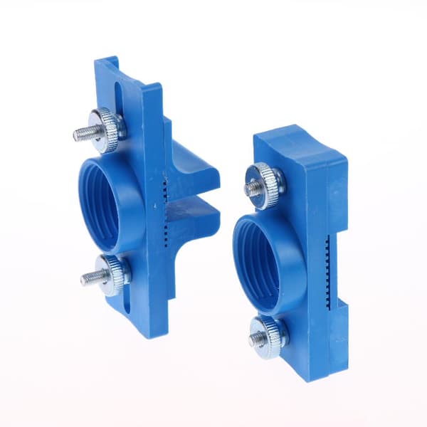 1/2 stk justerbar kantlimapplikator for trearbeid Blue B