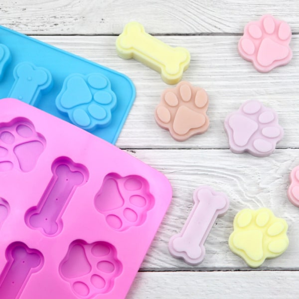 Koiran jalanjälki molds mould mold 3D tee-se-itse silikoni B