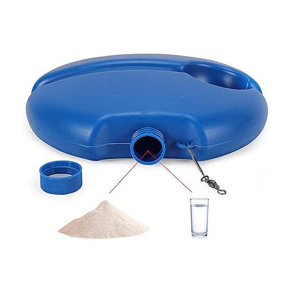 Heavy Duty Tennis Training Aids Base Med Elastisk Rope Ball Spa A2