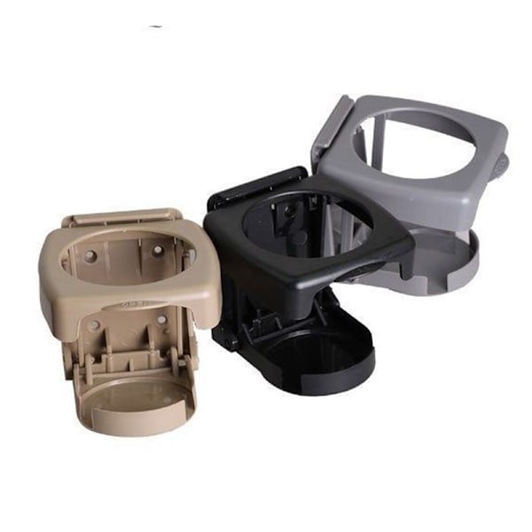 Auton universal Säädettävät kuppipullotelineet Black
