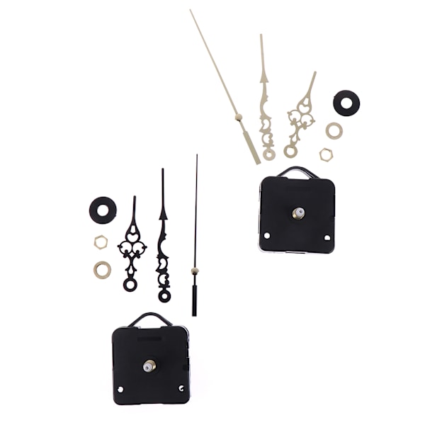 1 kpl ammattikellomekanismi kellokoneisto Black