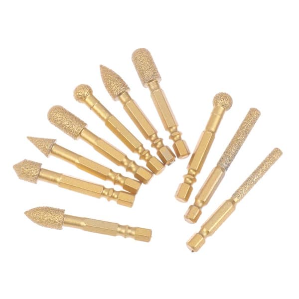 3/7 stk diamant slipehode fliser roterende fil poleringshode for Q2