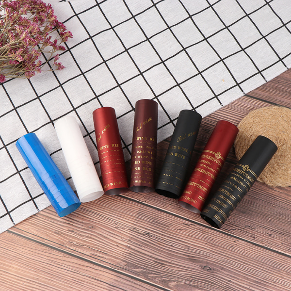 10 Styck PVC Cap Barware Tillbehör Bryggvin Bott A3