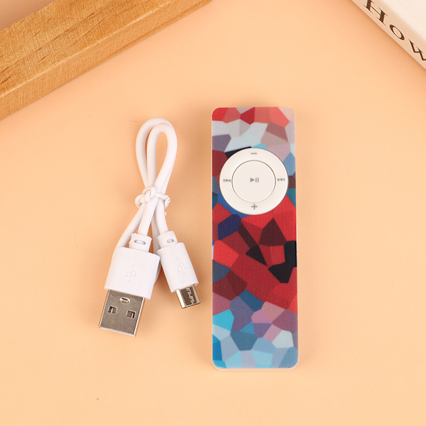 MP3-soitin sisäänrakennettu kaiutin Kannettava musiikkisoitin Plug and Play B