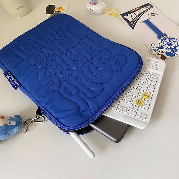 Kirjontakuvio e proof kannettavan tietokoneen case 11 13 14 tuumaa Blue 11 inches