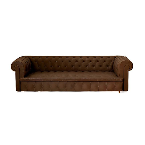 Simulering Miniature Sofa Model Dukkehus Møbler Dovne Sofa O Coffee