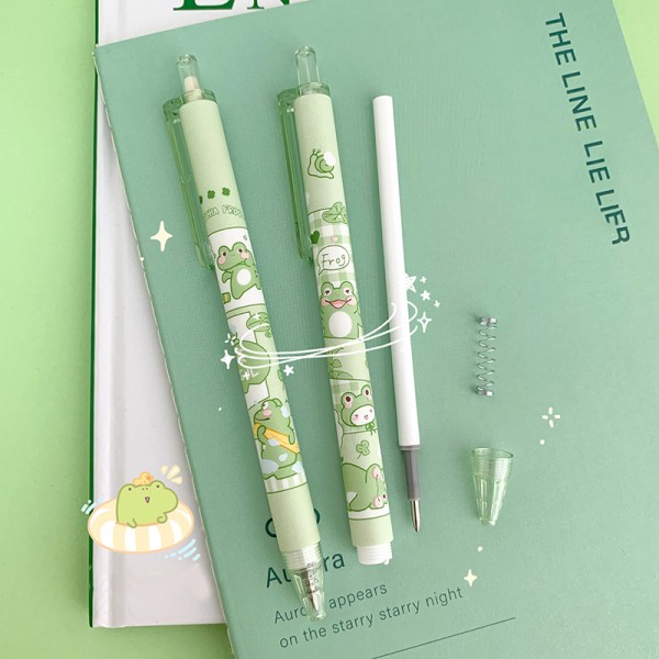 6 Stk Skrivesaker e Penner Skole n Skrivesaker Pen Kawaii Pen 6Pcs