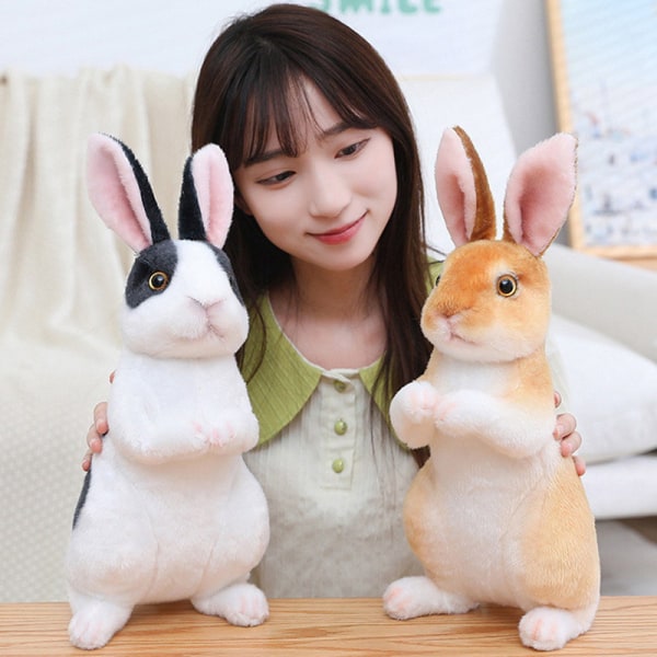 2023 Glædelig påske Simuleret Stående Dukke og Bunny Doll Decorat C