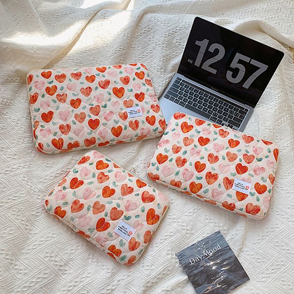 ins style høj værdi små blomster e laptop taske 11 tommer liner R1-11 inch