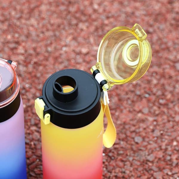 500ML Sportvattenflaska med stor kapacitet, gradientfärgkopp B