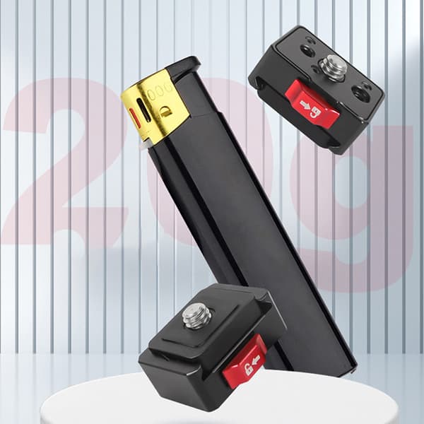Mini Monitor Monteringsplade Quick Release Klemme Hurtig Skift Installation A5