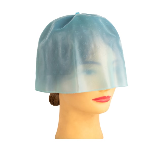 Silikoninen hiusten korostusvärilaki cap Uudelleenkäytettävä DIY Colorin Blue