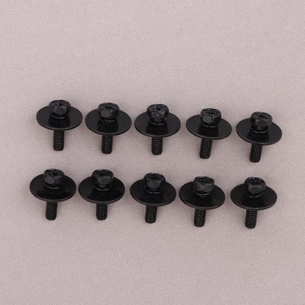 10 stk. trommelugskruer Monteringsskruer Slitesterke basstrommeskruer 10PCS