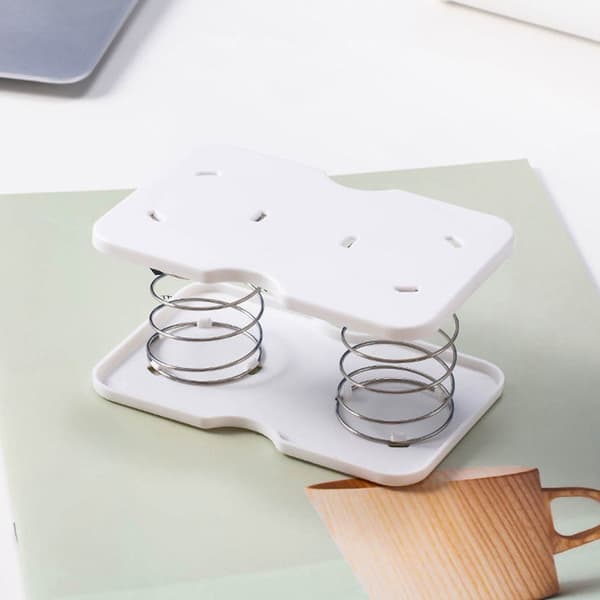 2 Stk Papir Bundstøtte Tissue Dispenser Spring Holder Lifti