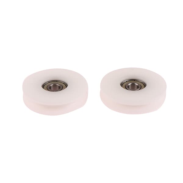 8*50*12MM U Spår Rullstyrhjul POM Nylon Spår Wire Rop 5MM
