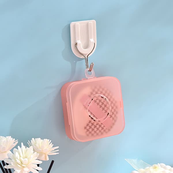 1st box Kosmetisk Puff Makeup Sponge Powder Puff Torkhållare White