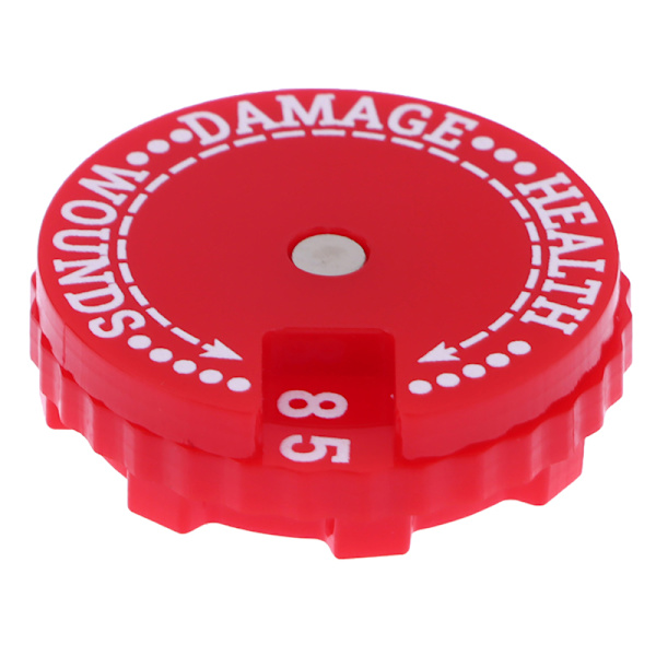 Liten Storlek 30MM Health Damage Wounds Tracker 1PC 00-99 Life Tra