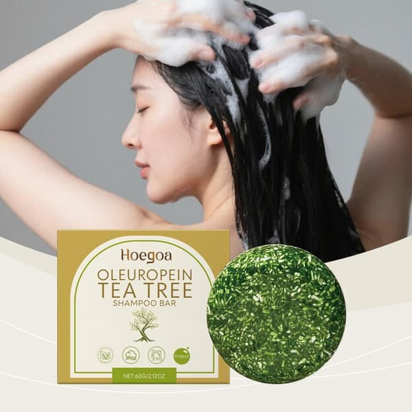 Tea Tree Schampotvål för torrt skadat hår Djuprengörande Lugnande