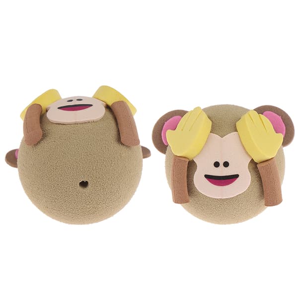 1Pc e monkey bil suv antenne penn topper antenne EVA ball dekor t