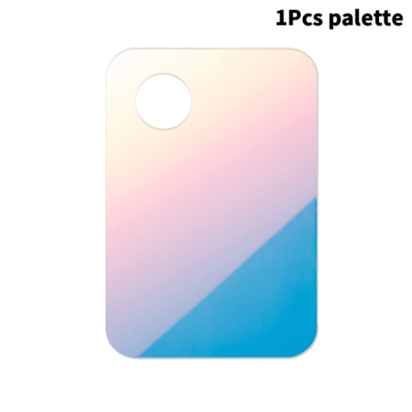 Kosmetisk Nail Art Makeup Polering Blanding Palette Rustfri Ste A5