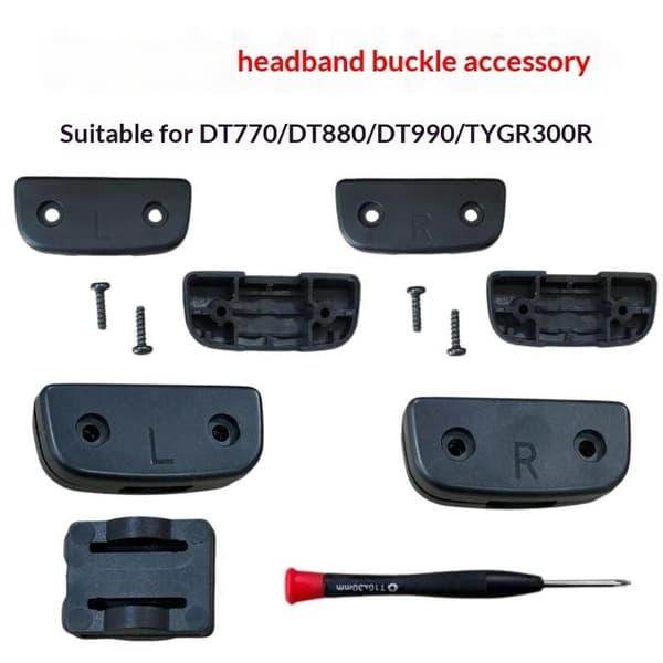 Erstatningshodebøyle-spenne for Beyerdynamic DT990 / DT880 / DT Left add R