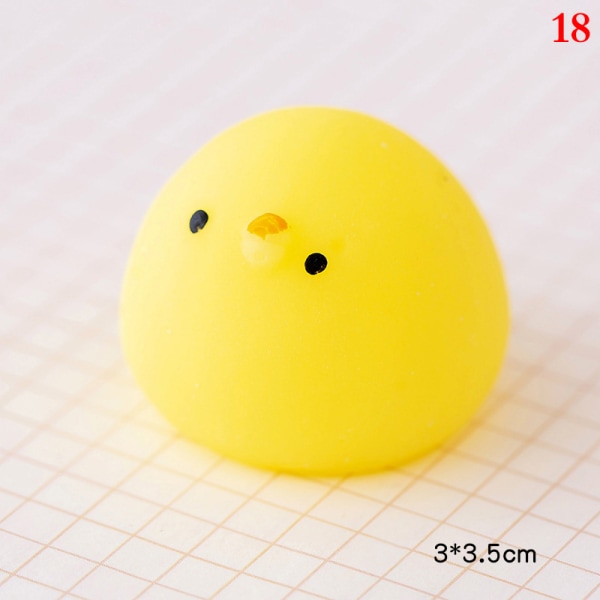 Kawaii Animal Soft Mochi Fidget Toys Anti-Sanseleker for Adu 18
