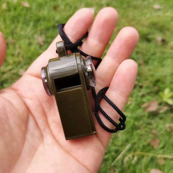 3 in 1 Emergency Survival Whistle Compass Termometer Domare C