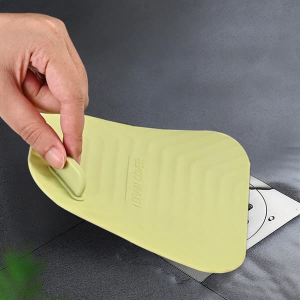 Badeværelsesgulvafløb Deodoriserende Silikonepude Red
