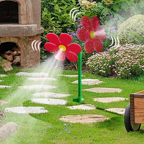 Skøre Sprinkler Skøre Dansende Blomstervandsprinklere Sjove 360 E