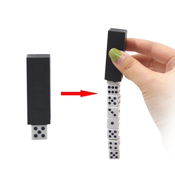 Tower of Dice - Närbild Magic / Magic Tricks Gimmick Illusions