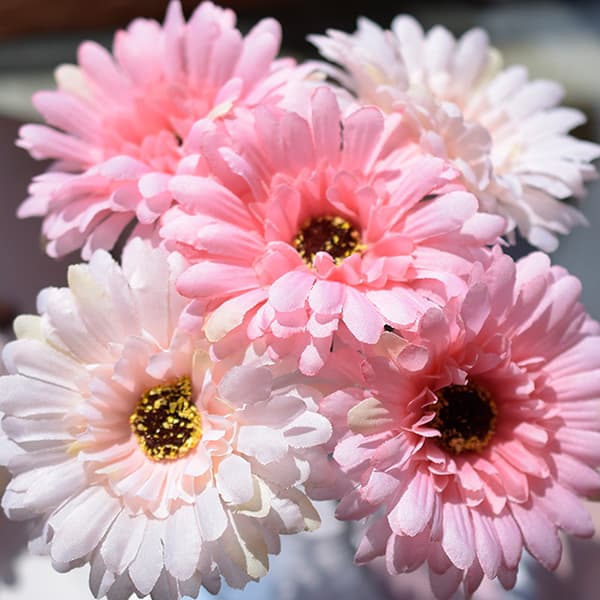 Konstgjorda Gerbera Blommor i Silke A8