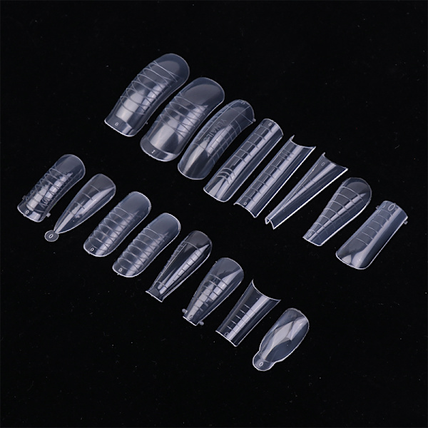 60st ABS-förlängningsnagelformer för UV-gellack False Nail Art 2