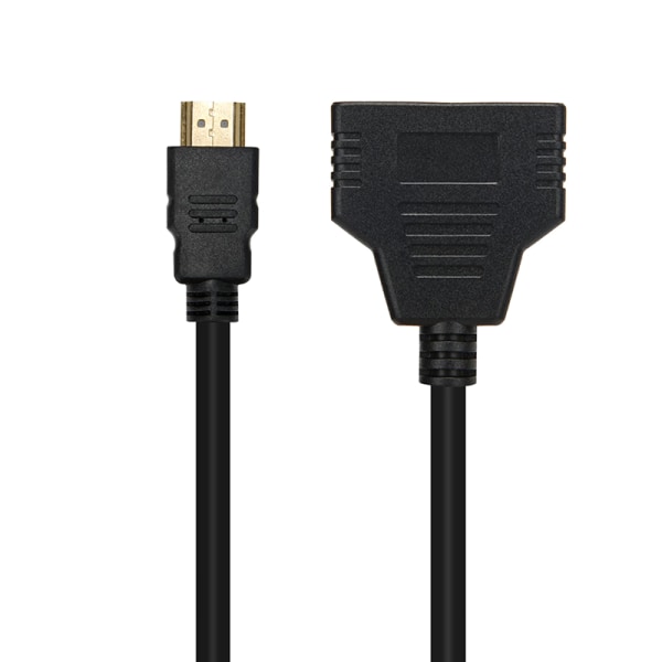 1 ingång 2 HDMI-kompatibel splitterkabel HD 1080P videoomkopplare