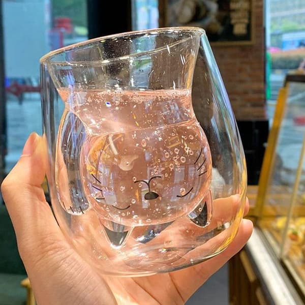 Sød Katteglas Kaffekop A