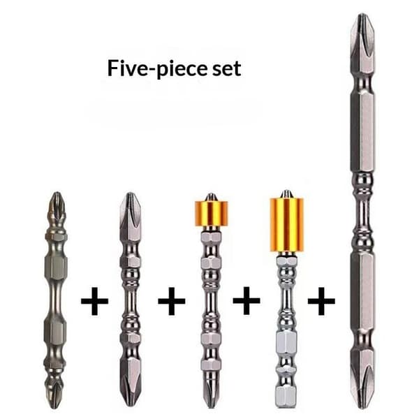 5 STK Sterk Magnetisk Bitsett Bits Gipsplater Gips Skrue D