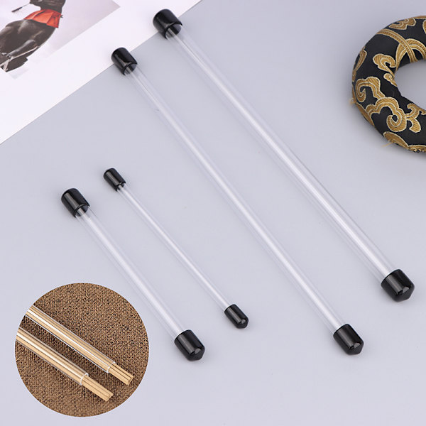 5 st genomskinligt rökelserör 1/2/4/10 g rökelsestavar fatpaket C-23.5*1.1cm