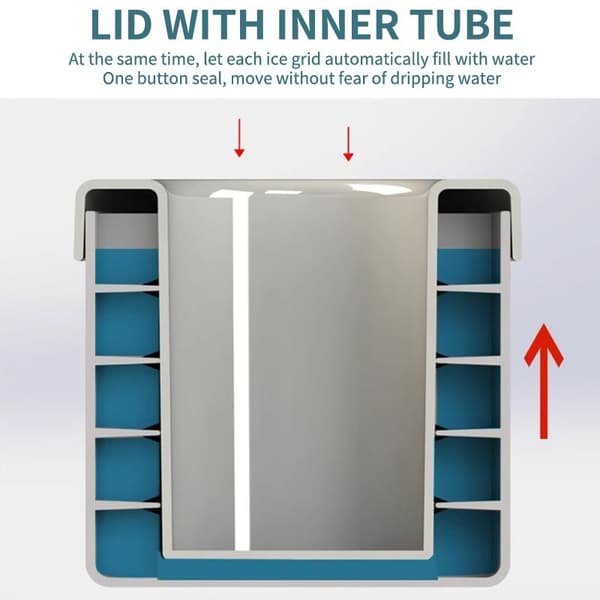 Silikonisbitbrett Små Mini Isbitformer Sommer DIY Is A6