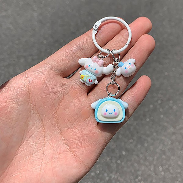 Sanrio Style Creative e Personlig presentnyckelring Olika Sty A1