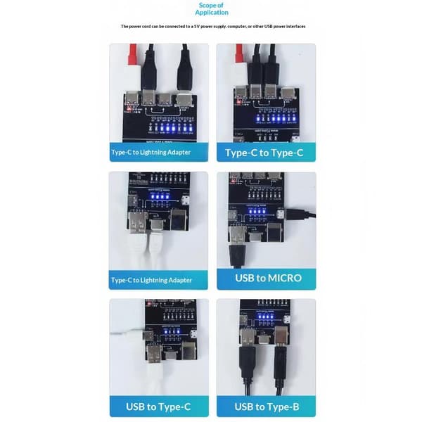 T5 multifunksjonell grensesnittkabeltestmodul for ledningskontroll