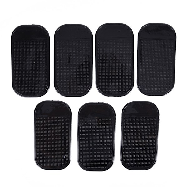 1kpl Nano Car Magic Liukumaton kojelauta Sticky Pad Liukumaton matto Black