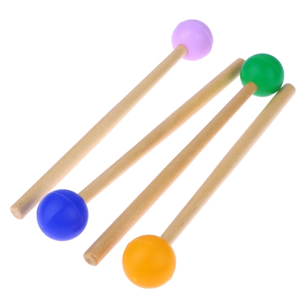 1pari 18 cm pitkät Marimba vasarat Xylophone Mallet Percussi Blue