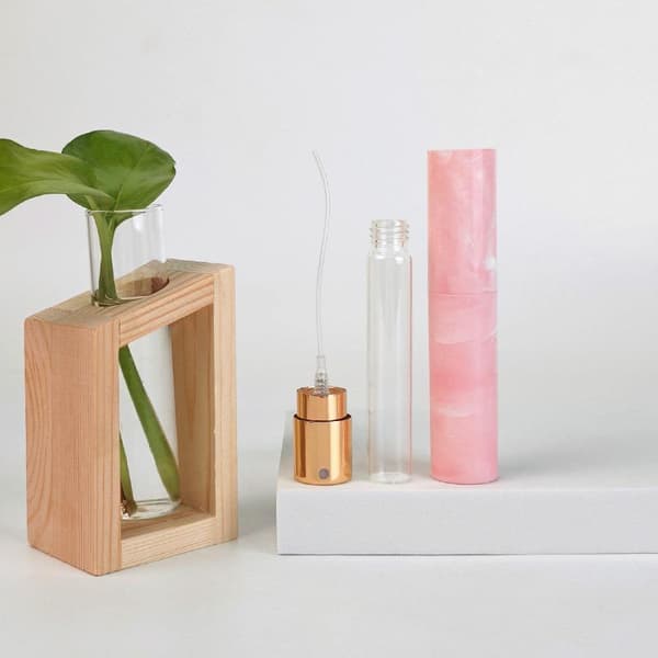 10 ml marmoreret mønster Twist parfume forstøver lækagesikker flere C A2