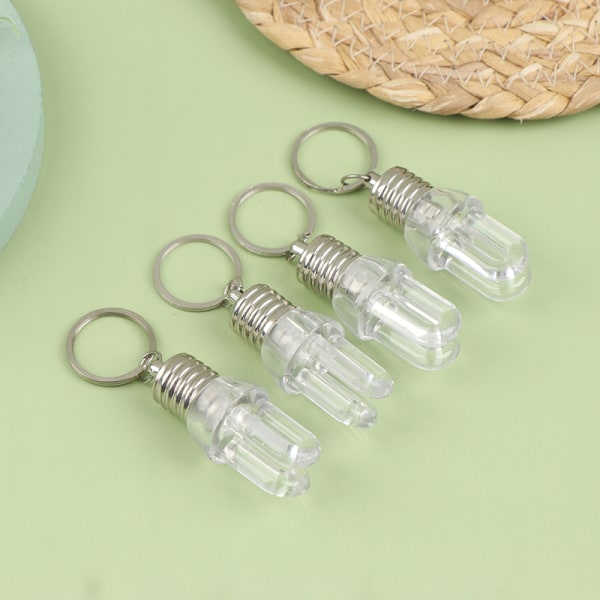 2st Novelty Lighting Mini LED-lampa Nyckelring Nyckelring Ill