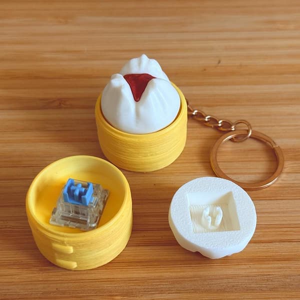 Mini dampet bolle Relax Clicker Aflastning Nøglering Dekompression K A5