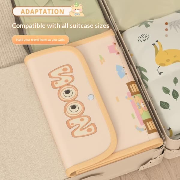 Flerlags opbevaringsnetpose Spar plads Stor kapacitet BH-sok Beige double layer