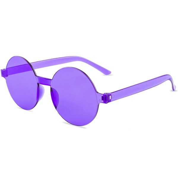 Mode solbriller Cirkulære solbriller Trendy Ocean solbriller A5