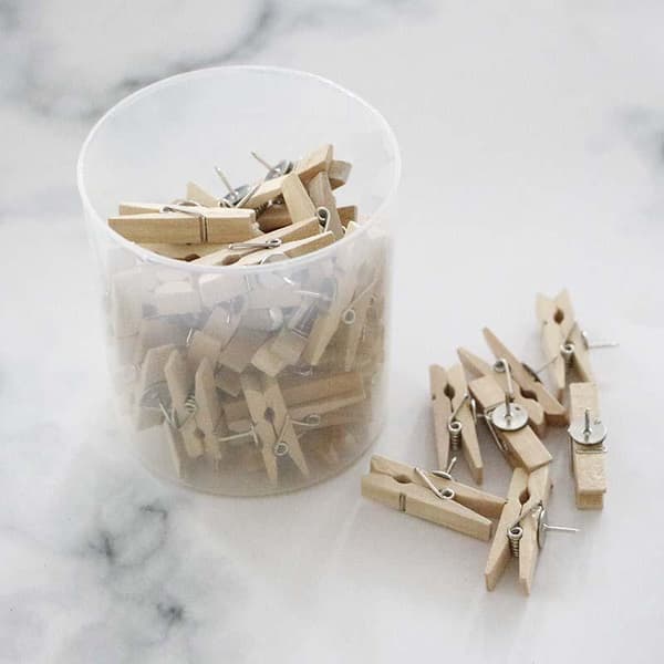 50 stk/æske Pushpin Træhylde Sæt Multifunktionel Egnet Hånd 50pcs
