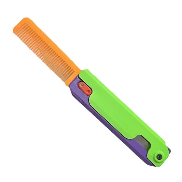 3D-tulostus Gravity Cub Jumping Comb Mini -malli Green