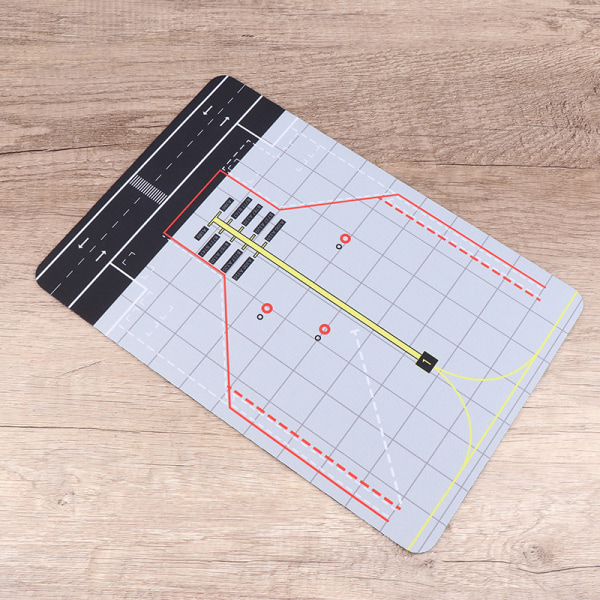 Flygplansmatta Runway Förkläde Lämplig för 1:400 modell flygplan Sim